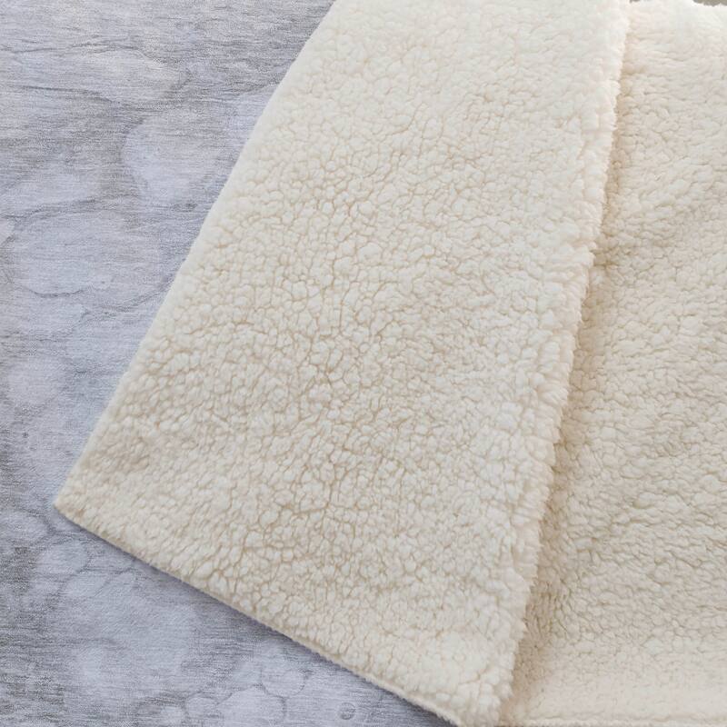 Premium Machine Washable Abstract Modern Sherpa Throw Blanket