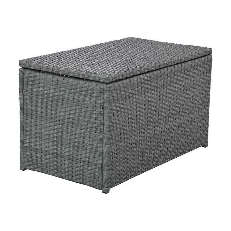 10-Piece Outdoor Sectional Half Round Patio Rattan Sofa Set, PE Wicker Conversation Furniture Set for Free Combination