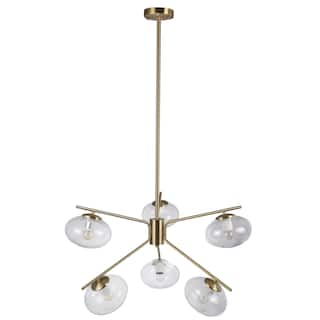 SAFAVIEH Lighting Bartoli Chandelier - 25" W x 25" D x 17" H