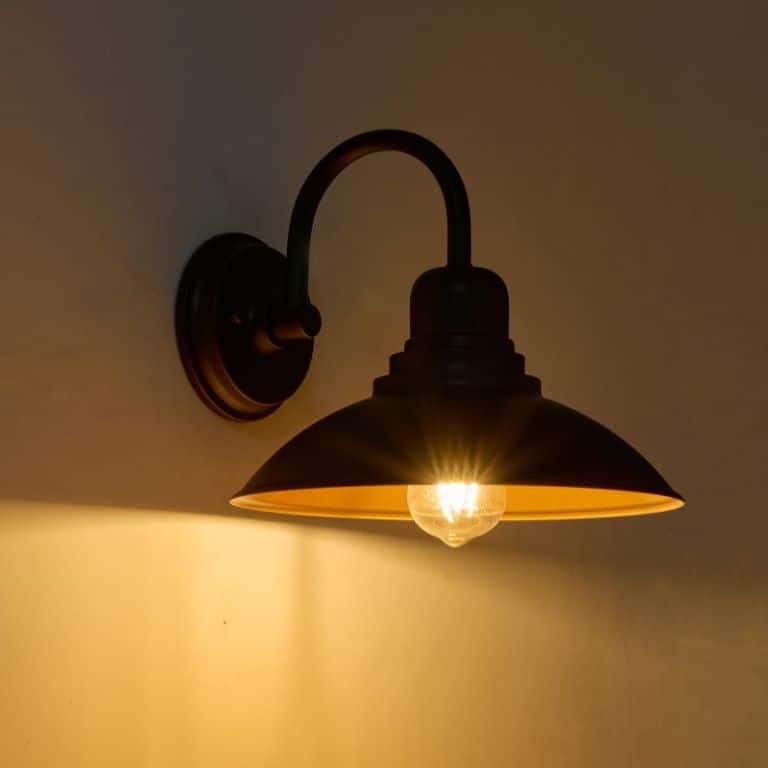 2 Pack 9"H Dimmable Outdoor Barn Light