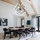preview thumbnail 3 of 16, Sputnik Chandelier Mid Century Modern Brushed Nickel Chandeliers Industrial 24-Light Starburst Pendant Light