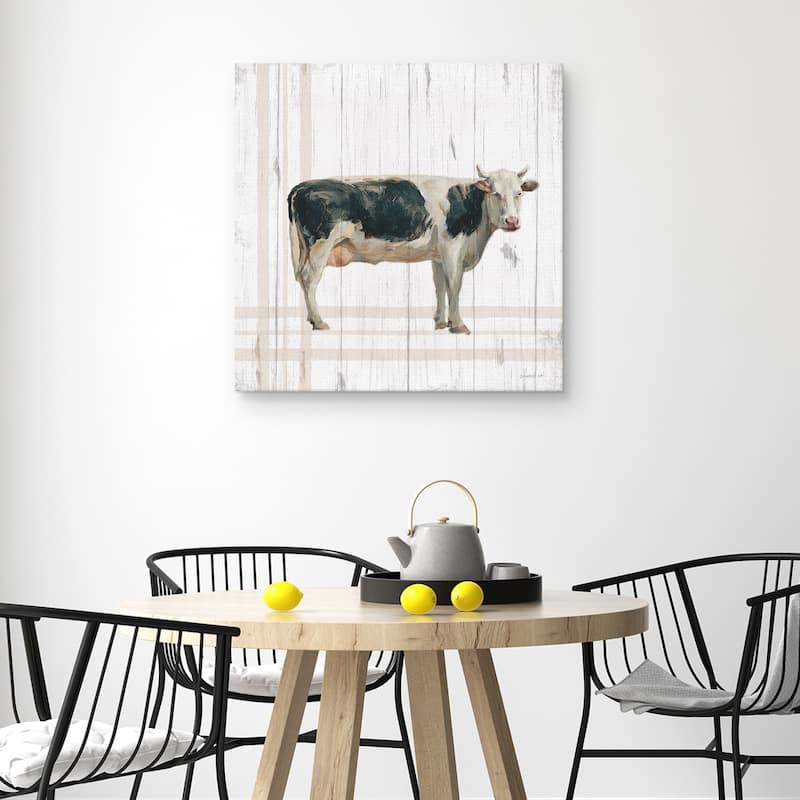 Farm Patchwork by Danhui Nai Canvas Art Print