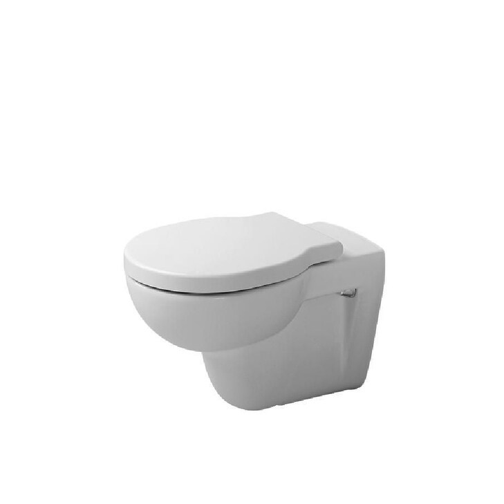 Shop Duravit 17509 Wall Mounted Dual Flush One Piece Round Toilet From Foster Series Overstock 16809780