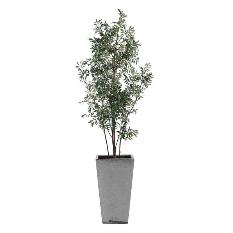 Uttermost Sonora Olive Tree In Planter - 33.00" W x 89.25" H x 31.50" D