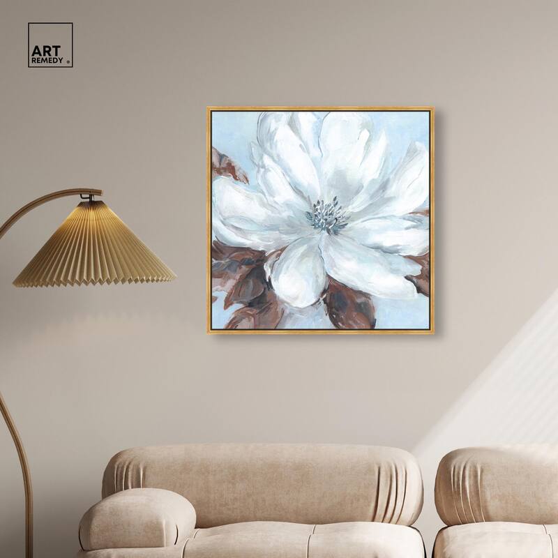 Delicate Blooms II Canvas by Art Remedy