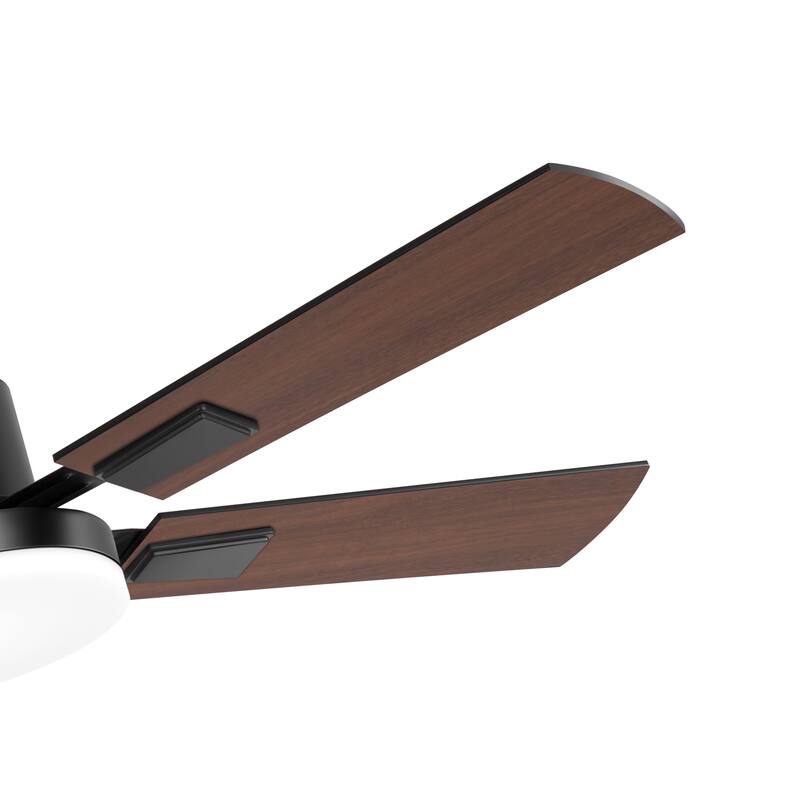 48/52/60-inch Modern Ceiling Fan with LED Light and Remote (3/5/6 Reversible Blades)