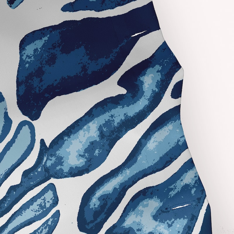 Palm Leaves, Floral Print Shower Curtain