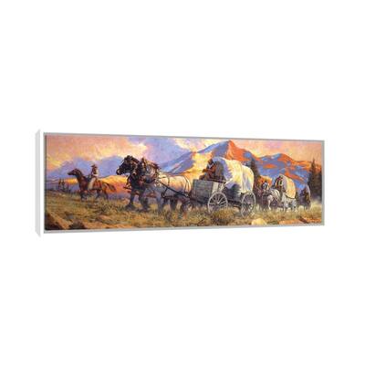 iCanvas "Rolling With The Big Teams" by Joe Velazquez Framed