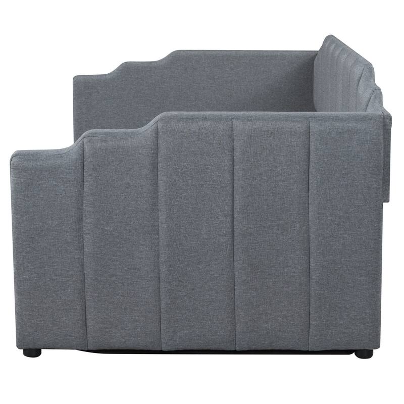 Upholstered Daybed with Underneath Storage,Twin Size
