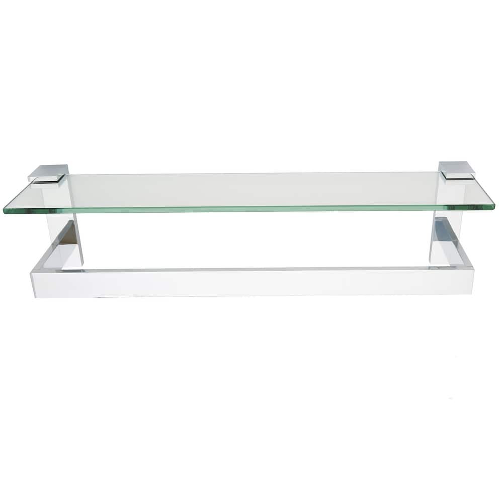 Alno A6427-24 Linear 24" Wide Solid Metal Modern Bathroom Towel Rod