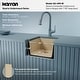 preview thumbnail 23 of 75, Karran Undermount Quartz Bar Single Bowl Sink
