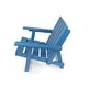 preview thumbnail 33 of 172, Shoreline Fully Assembled All-Weather HDPE Outdoor Folding Modern Adirondack Chair