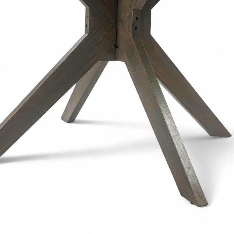Stamford Outdoor Round Acacia Dining Table by Christopher Knight Home - 47.25" L x 47.25" W x 30.00" H