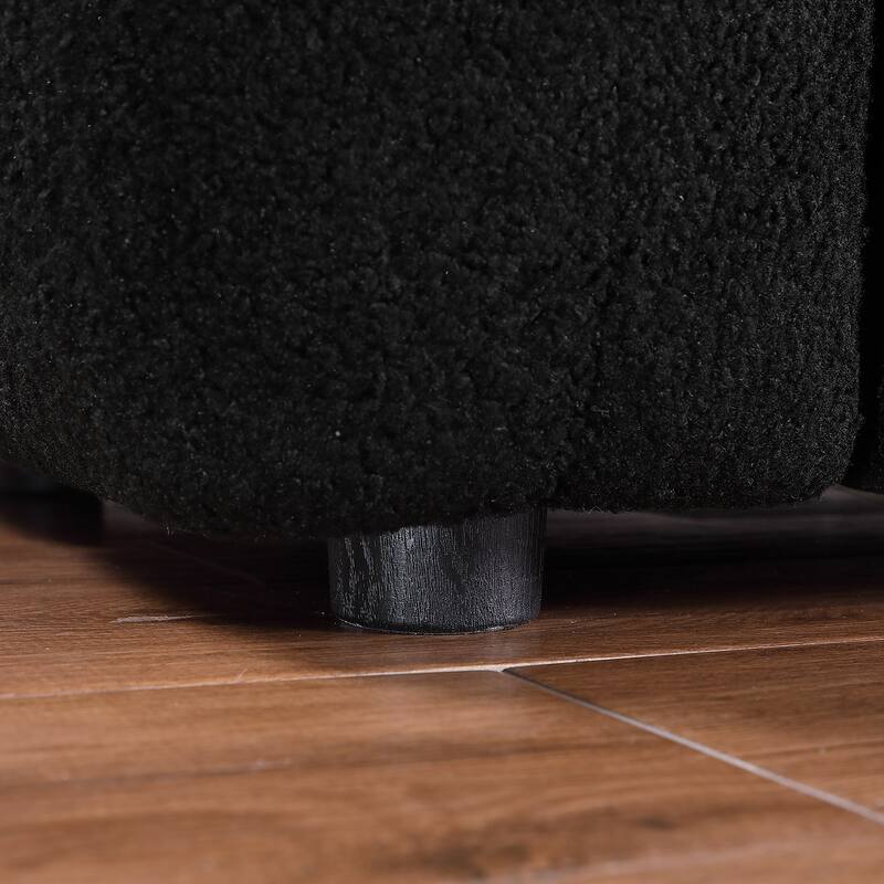 Modern ergonomic marshmallow sofa for living room