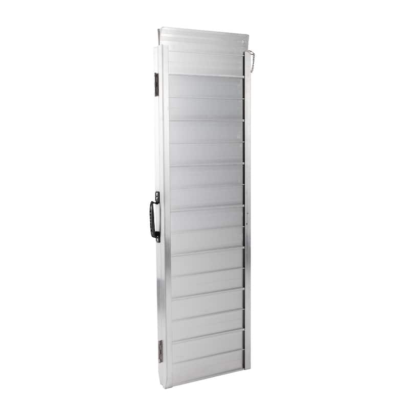 4ft Wheelchair Ramp Aluminum Folding Mobility Scooter - N/A