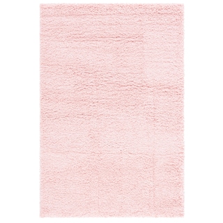 SAFAVIEH Hudson Shag Helke Shag Rug - Pink - 4' x 6'