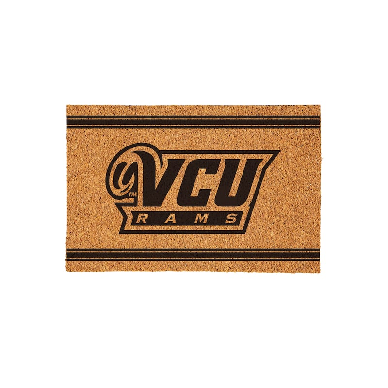 Virginia Commonwealth University Monochrome Indoor/Outdoor Coir Door Mat