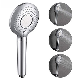 Handheld Shower Head, High Pressure Water Saving 3 Modes Adjustable ...
