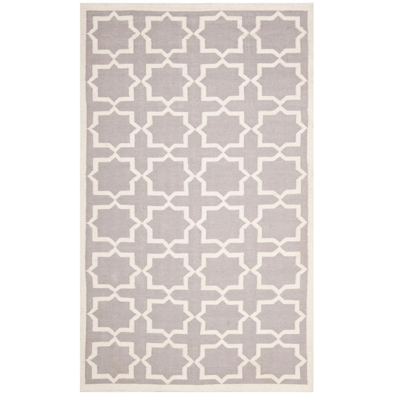 SAFAVIEH Handmade Flatweave Dhurries Cecchina Modern Moroccan Wool Rug