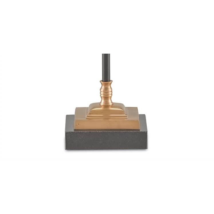 Currey & Company Pinegrove Brass Table Lamp - 30"h x 11"dia