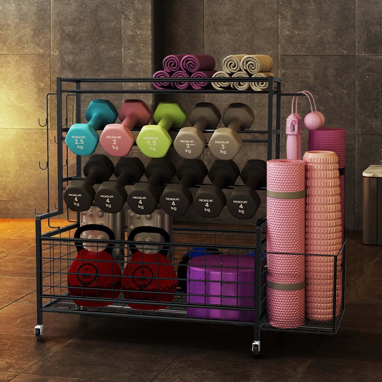 Gym storage hooks shop