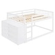 preview thumbnail 68 of 71, Twin and Full Bunk Bed with 4 Drawers and 3 Shelves