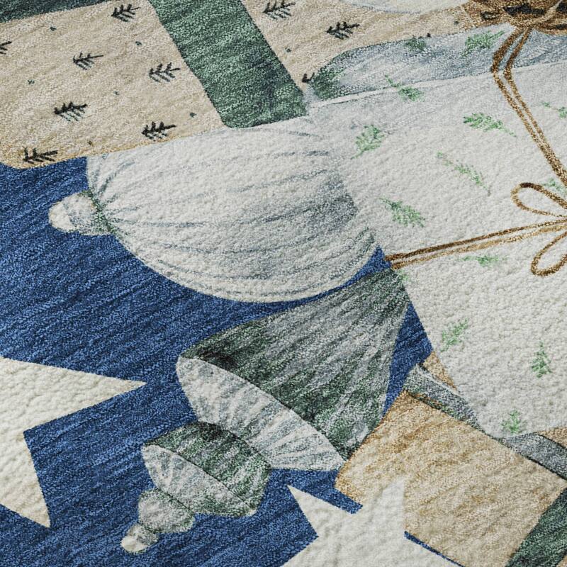 Premium Washable Super Soft Christmas Presents Mayfield Rug