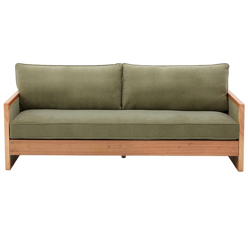 Christopher Knight Home - Soft Upholstered 77.8" Chenille 3-Seater Sofa