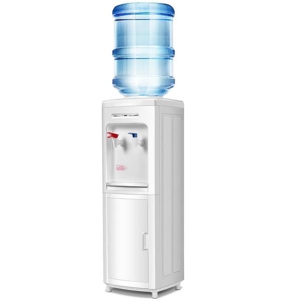 white hot water dispenser