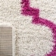 preview thumbnail 5 of 12, SAFAVIEH Kids Shag Orminda Geometric Nursery Playroom 2-inch Thick Rug