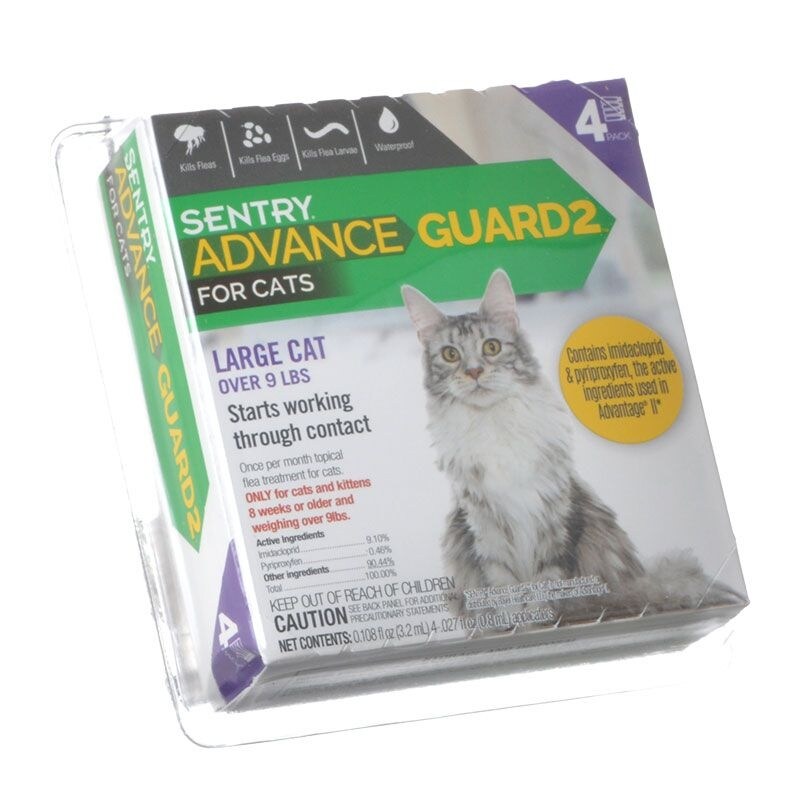 Shop Sentry Advance Guard 2 For Cats 9 Lbs 4 Month Supply