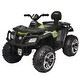 preview thumbnail 82 of 93, Powerful 24V Electric ATV for Big Kids, 2-Seater 4WD 4 Wheeler with LED Lights, Shock Absorbers & Bluetooth Music