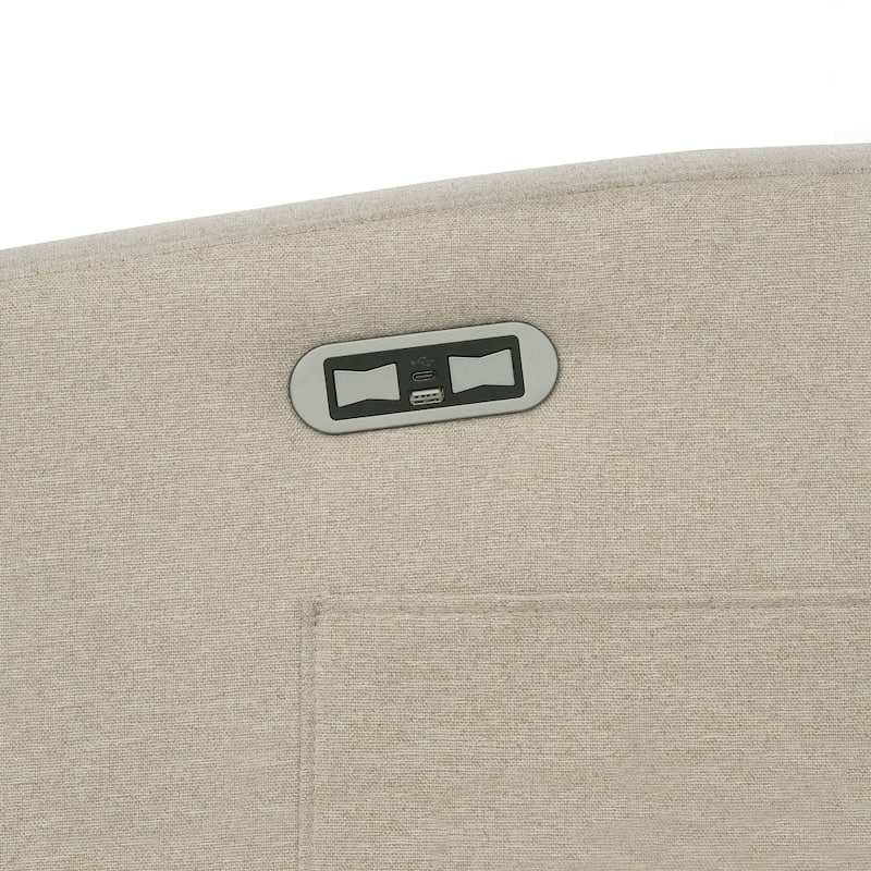 INK+IVY Dakota Power Recliner 3-in-1 with Swivel, Glider, USB Ports