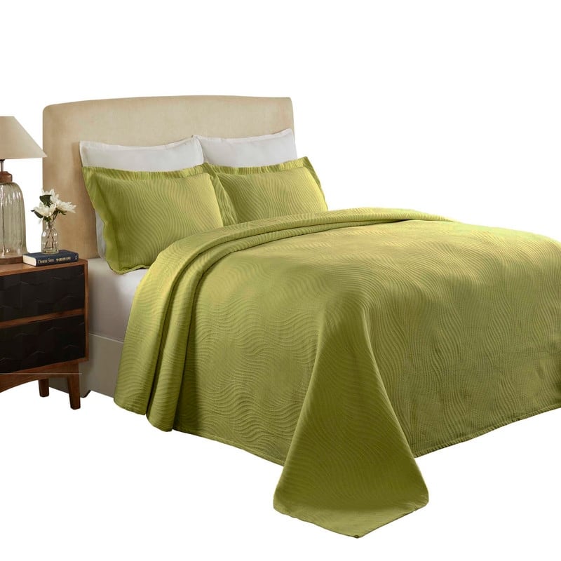 Superior Cascade Cotton Decorative Bedspread Set
