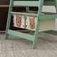 preview thumbnail 2 of 8, Qaba Art Easel for Kids with Paper Roll, 3 in 1 Toddler Painting Easel with Blackboard, Whiteboard, Storage Baskets, Green