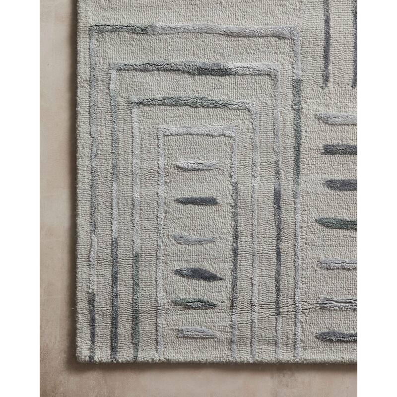 Alexander Home Reverie Geometric Contemporary Area Rug