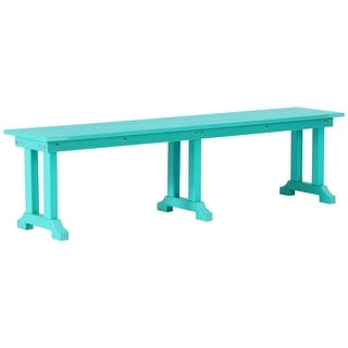 Laguna Hdpe All Weather Outdoor Patio 65" Bench