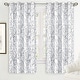 preview thumbnail 7 of 81, Tree Branch Grommet Window Curtain Panel