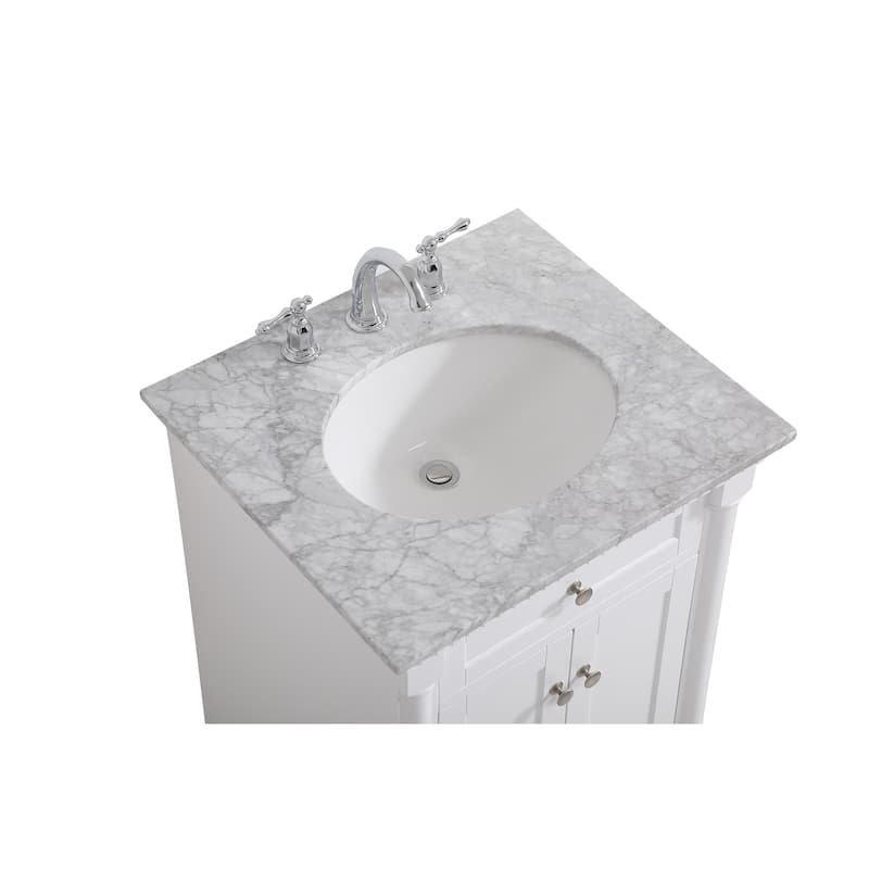 Petal 24 - 30 Inch Single Bathroom Vanity