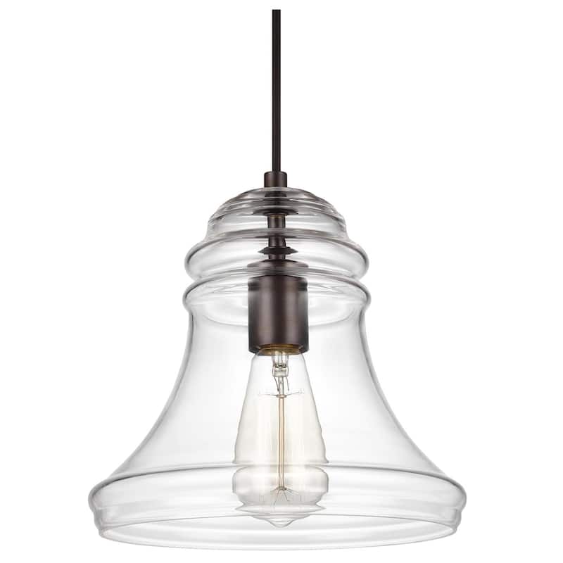 Doyle One Light Transitional Mini-Pendant in Oil Rubbed Bronze - Oil Rubbed Bronze