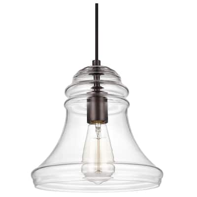 Doyle One Light Transitional Mini-Pendant in Oil Rubbed Bronze