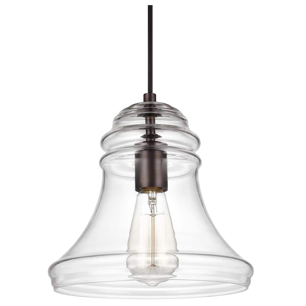 Doyle One Light Transitional Mini-Pendant in Oil Rubbed Bronze