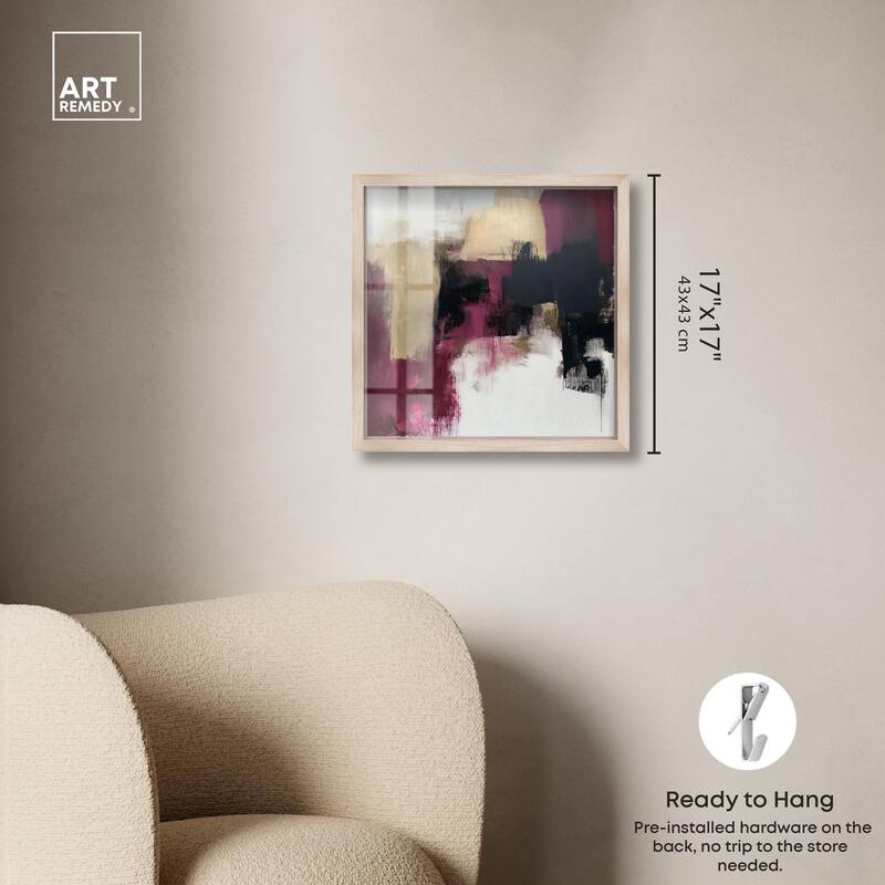 Golden Dusk I Shadowbox by Art Remedy