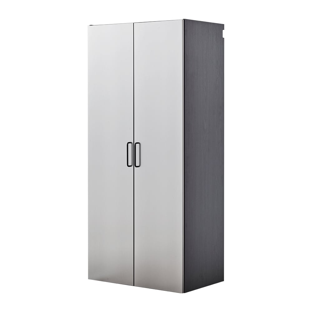 Astro Series 32 in. W x 79 in. H x 20 in. D Metal Wall Mounted Storage Cabinet - 19.69" D x 31.5" W x 78.74" H
