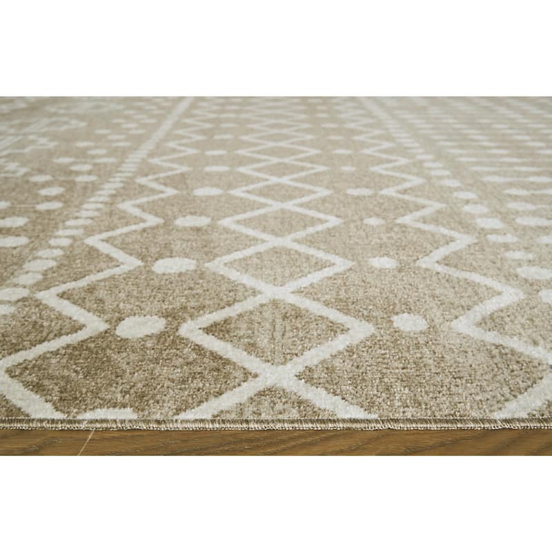 Signature Design by Ashley Bunchly Tan/Brown/Cream Rug