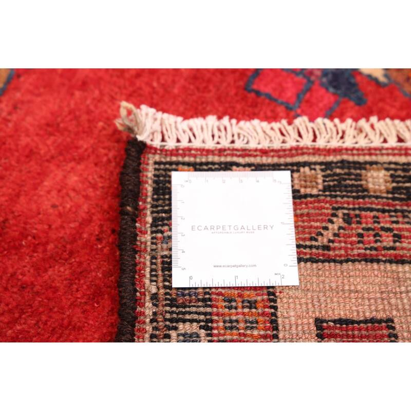 ECARPETGALLERY Hand-knotted Konya Anatolian Red Wool Rug - 4'9 x 9'0