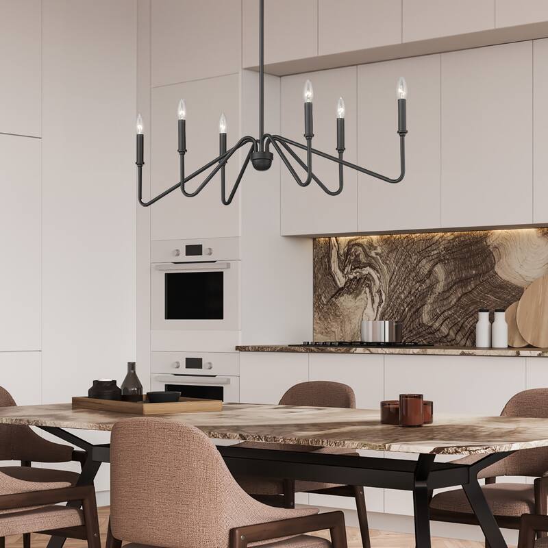 Kennedy 36.75" Wide 6-Light Linear Pendant