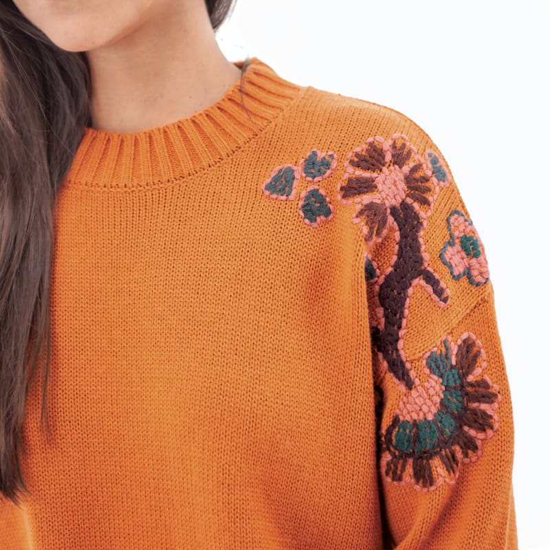 Aventura Women's Misha Floral Sweater