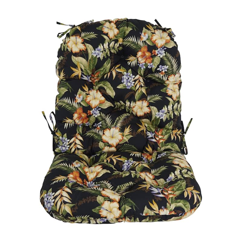 48-inch by 24-inch Outdoor Seat/Back Chair Cushion (Cushion Only)