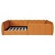 preview thumbnail 33 of 37, Velvet Upholstered Floor Bed